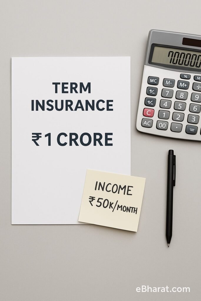 Is ₹1 Crore Term Insurance Too Much or Too Little in 2025?