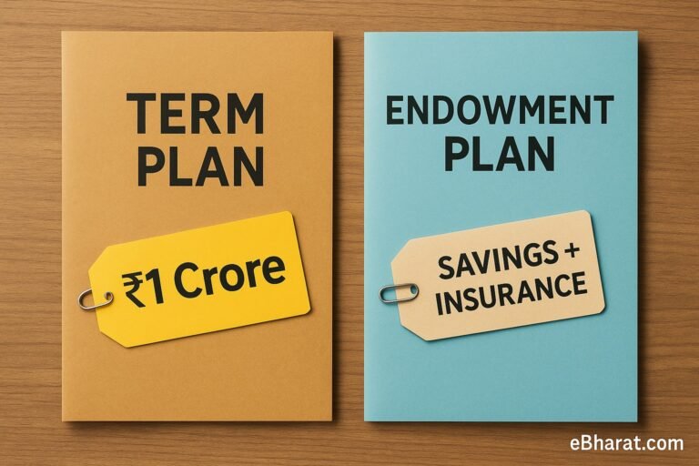 Endowment vs Term Plan – What’s the Real Difference? (2025 Guide)