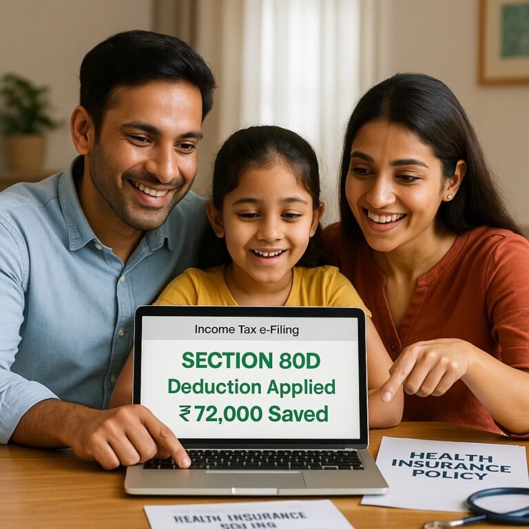 Tax Benefits under Section 80D: Practical Examples for Families (2025 Guide)