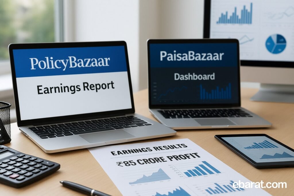 PolicyBazaar & PaisaBazaar Make Big Profit in Q1 — Earn ₹85 Crore