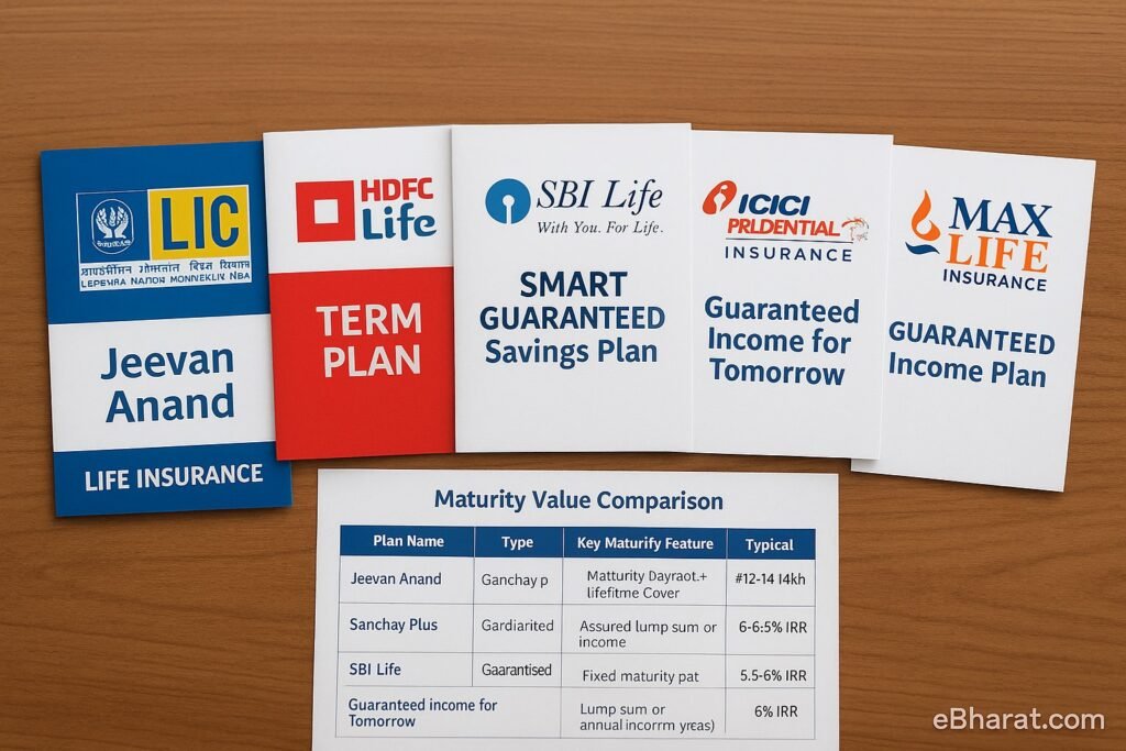 Which Life Insurance Plan Offers Highest Maturity Value in 2025?