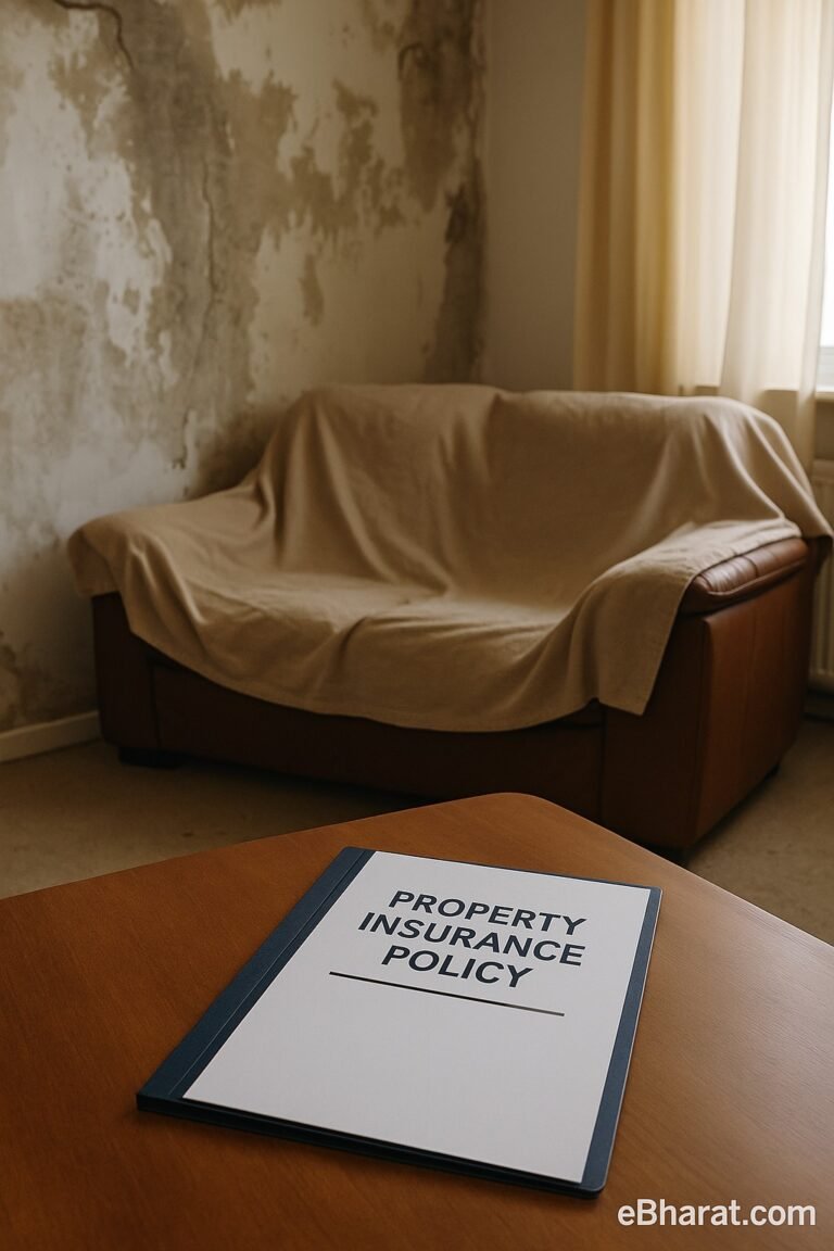 Property Insurance in India – What Gets Covered, What Doesn’t (2025 Guide)