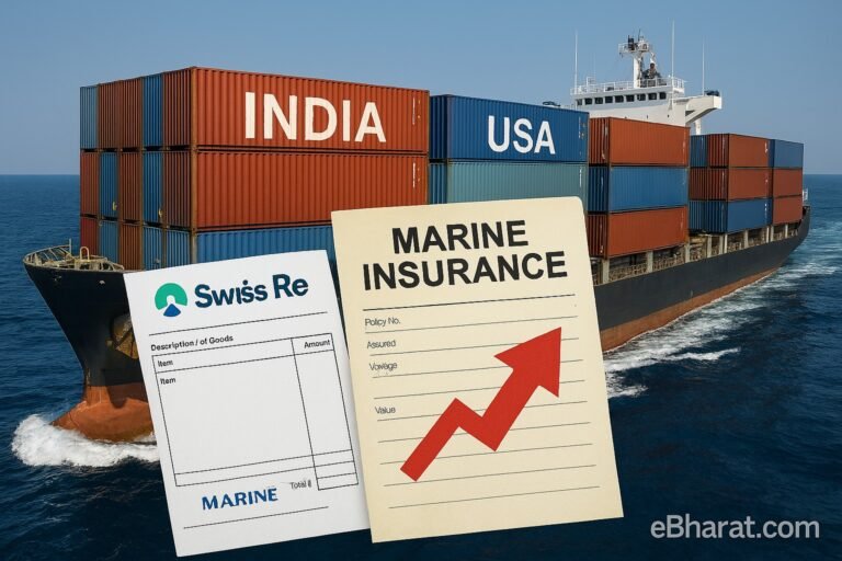 Cargo ship carrying Indian exports under scrutiny amid U.S. tariff hike.