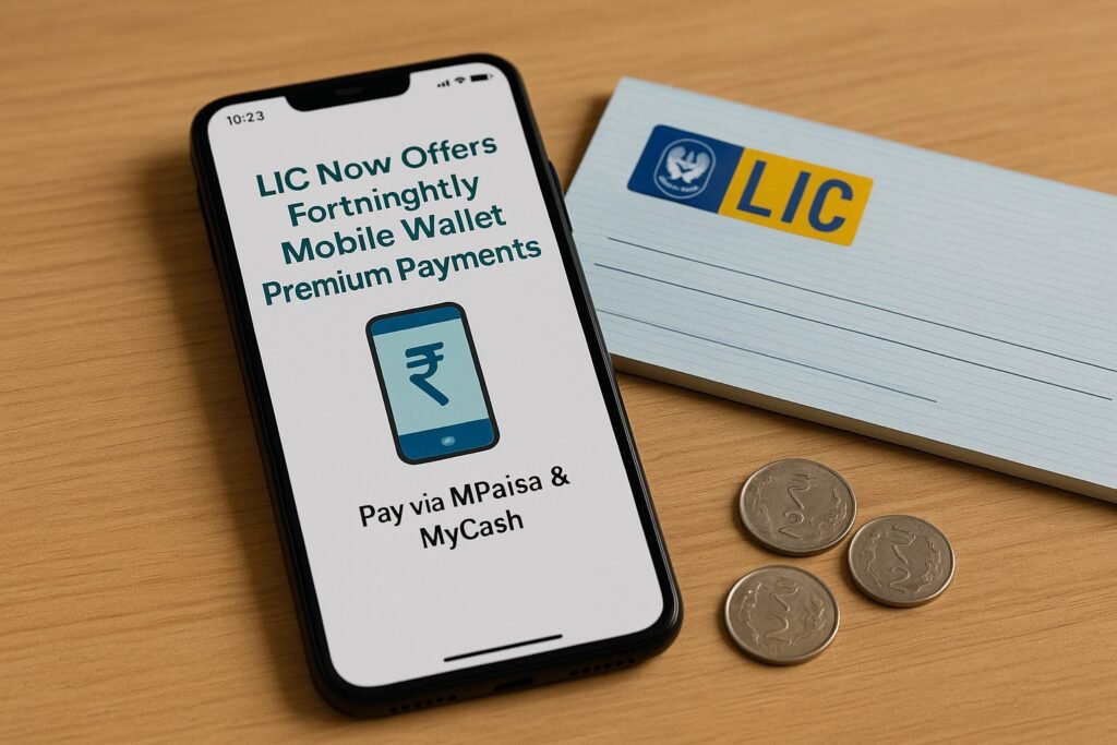 LIC Now Offers Fortnightly Mobile Wallet Premium Payments