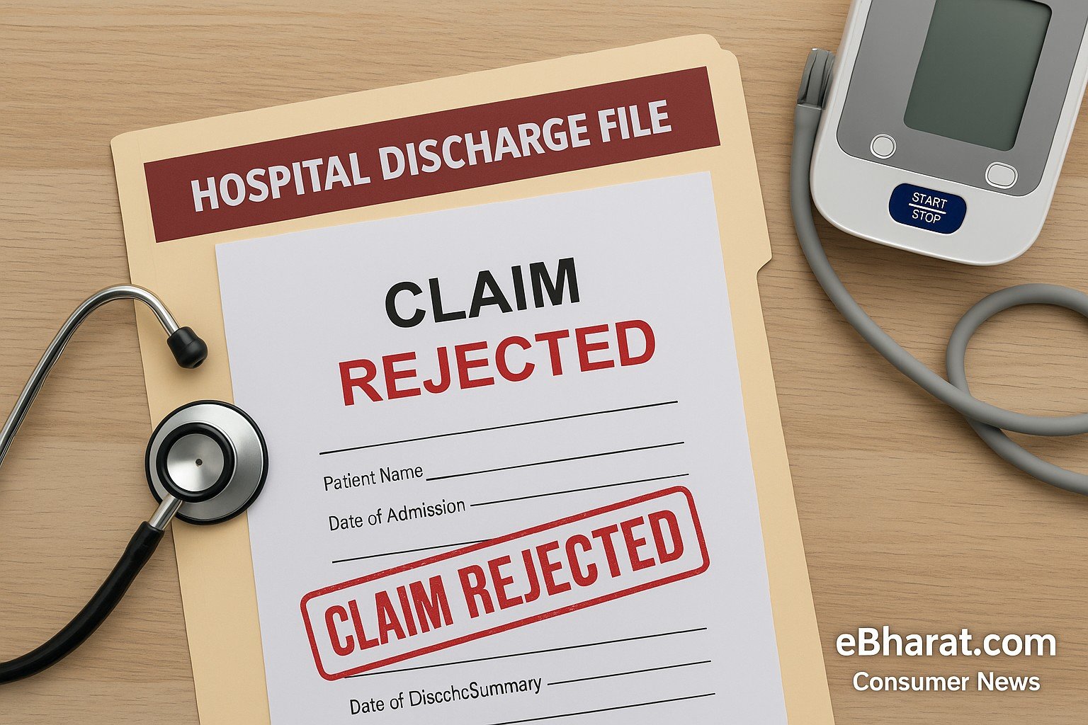 Insurance claim rejected due to hypertension reason, overturned by district tribunal