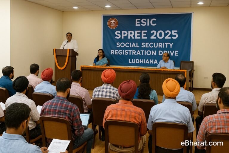 ESIC Promotes Social Security with SPREE 2025 in Ludhiana