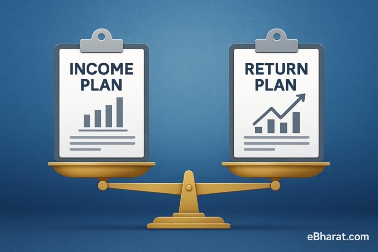 Income vs Return Plans – What’s the Difference and Which is Better for You in 2025?