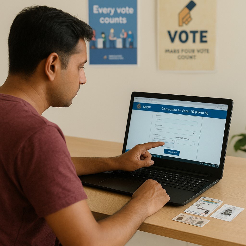 How to Correct Pincode in Voter ID Address (2025 Guide)