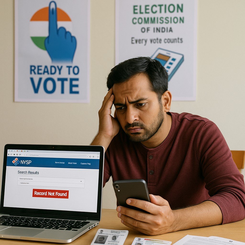 Voter List Record Not Found? Here’s the Solution