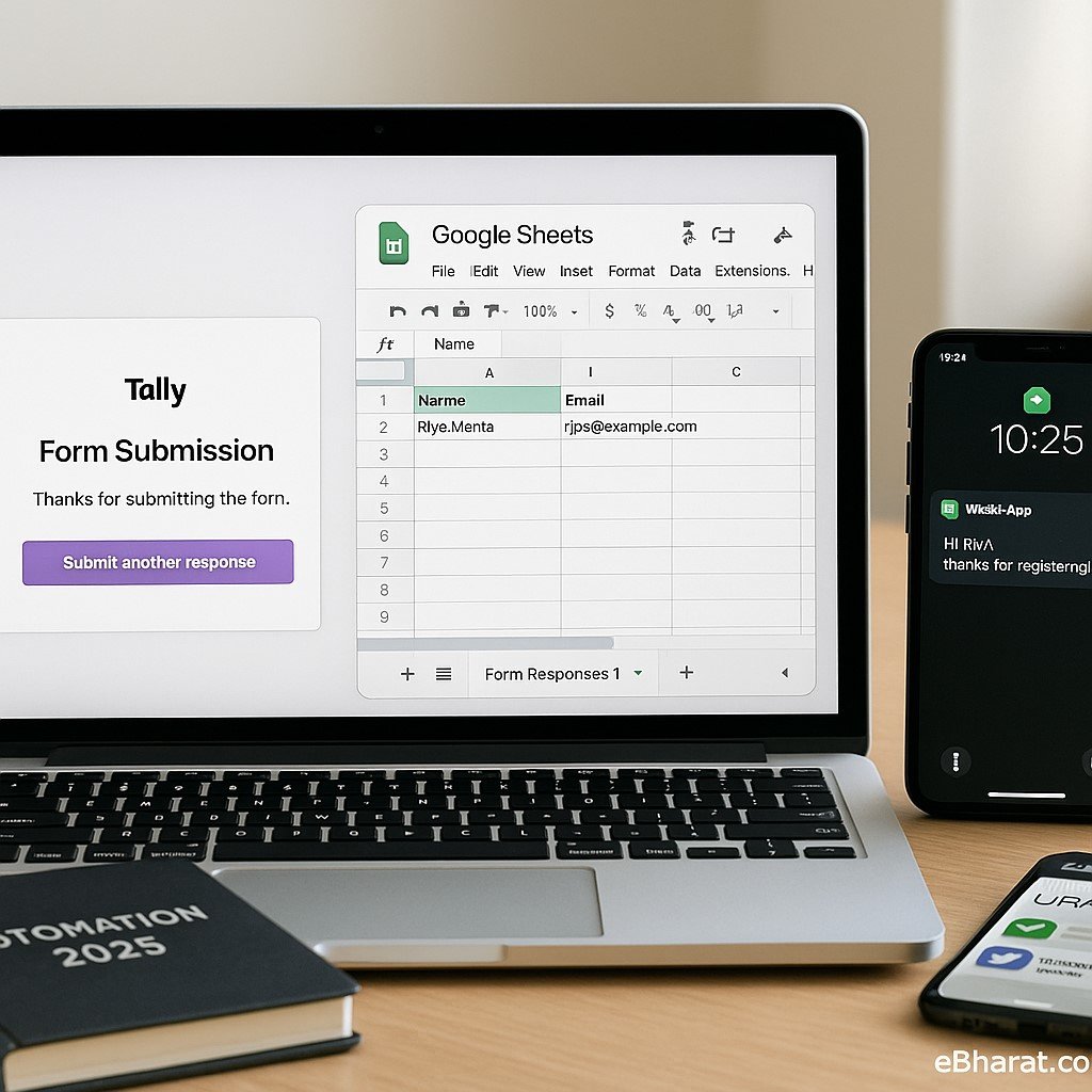Automate Tally → Sheets → WhatsApp with No Code