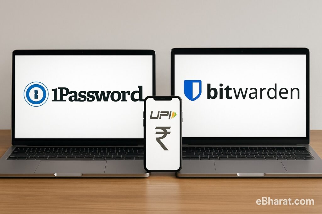 1Password vs Bitwarden (India): Family Plans, UPI & INR Billing