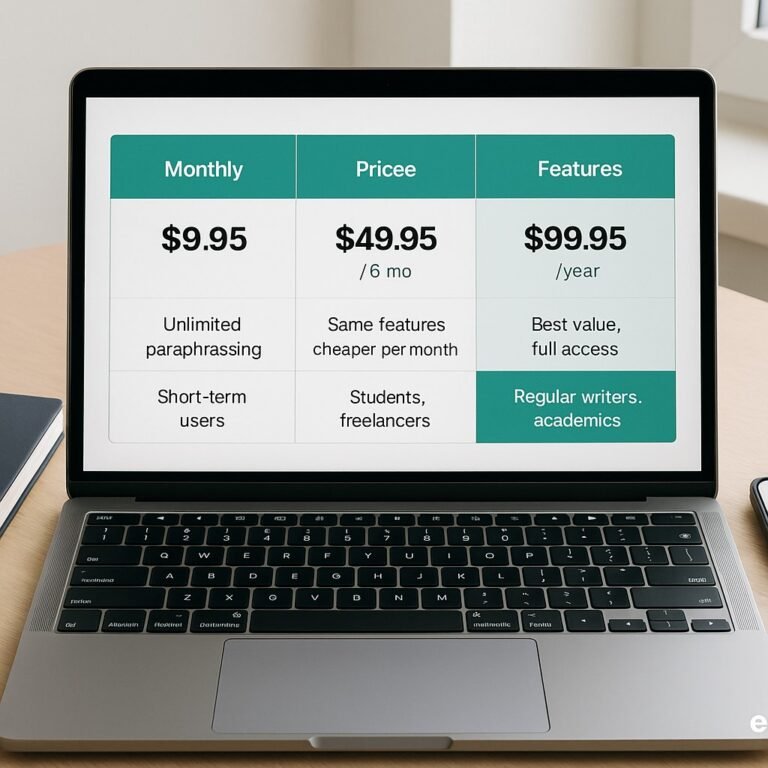 QuillBot Pricing: Monthly vs Annual + Student Discounts