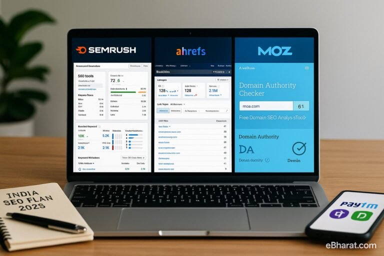 Semrush vs Ahrefs vs Moz (2025): Which Fits an India-First Content Strategy?