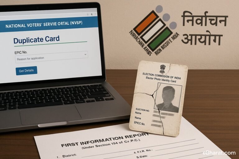 वोटर आईडी डुप्लीकेट कार्ड के लिए आवेदन 2025: खो जाने पर नया कार्ड कैसे बनवाएँ
