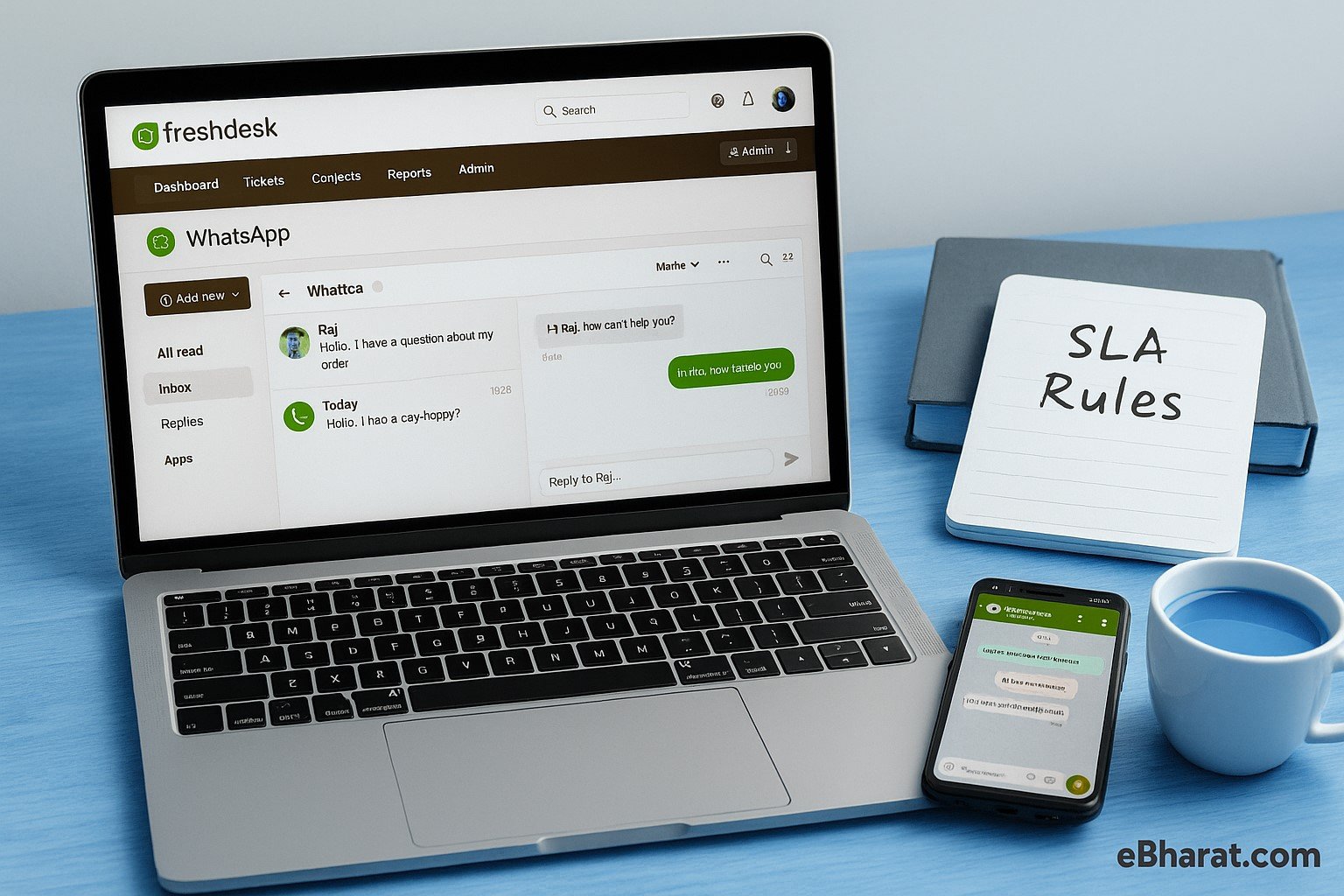 “Freshdesk India 2025 review – pricing, WhatsApp, SLA automations”