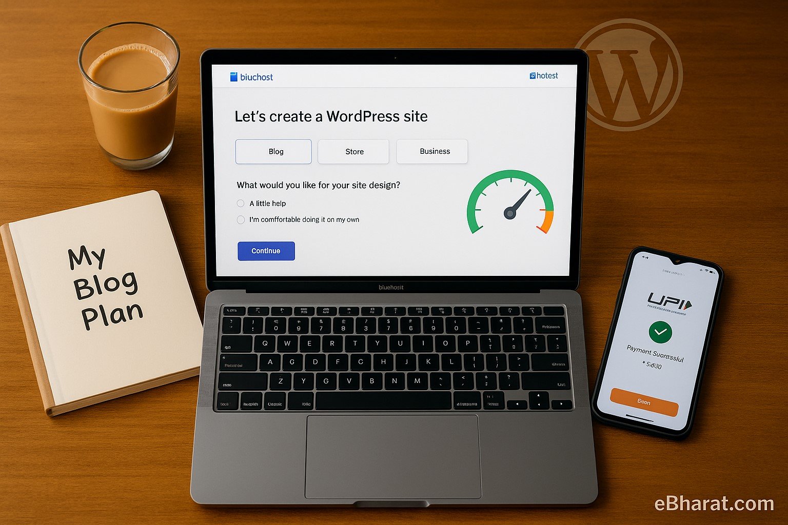 “Bluehost WordPress Hosting India 2025 – Pricing and plan comparison”
