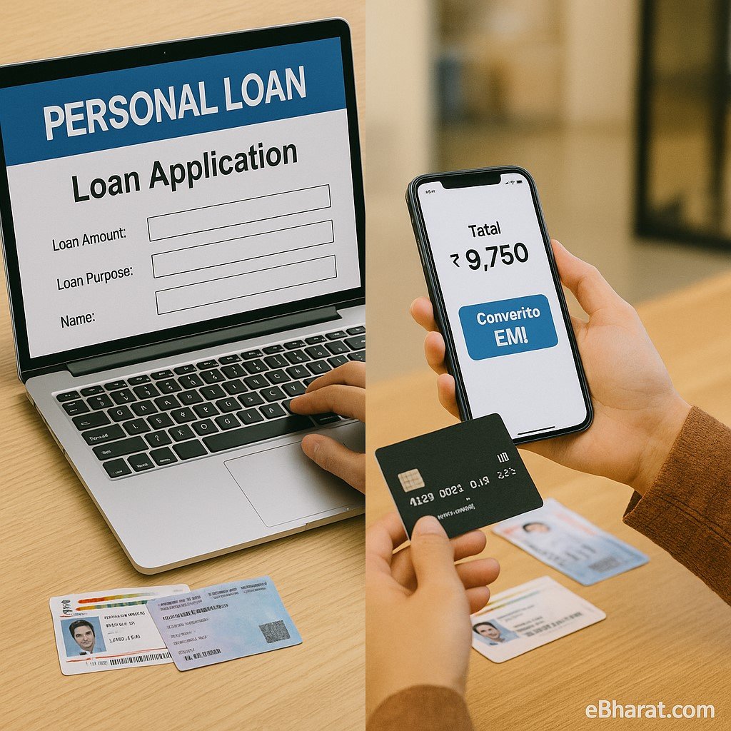 “Personal loan vs credit card EMI India 2025 – which costs less”