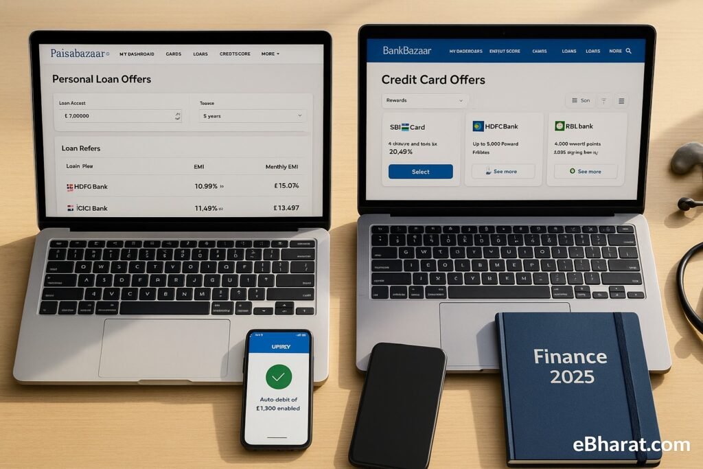 Paisabazaar vs BankBazaar: Best for Credit Cards & Personal Loans?