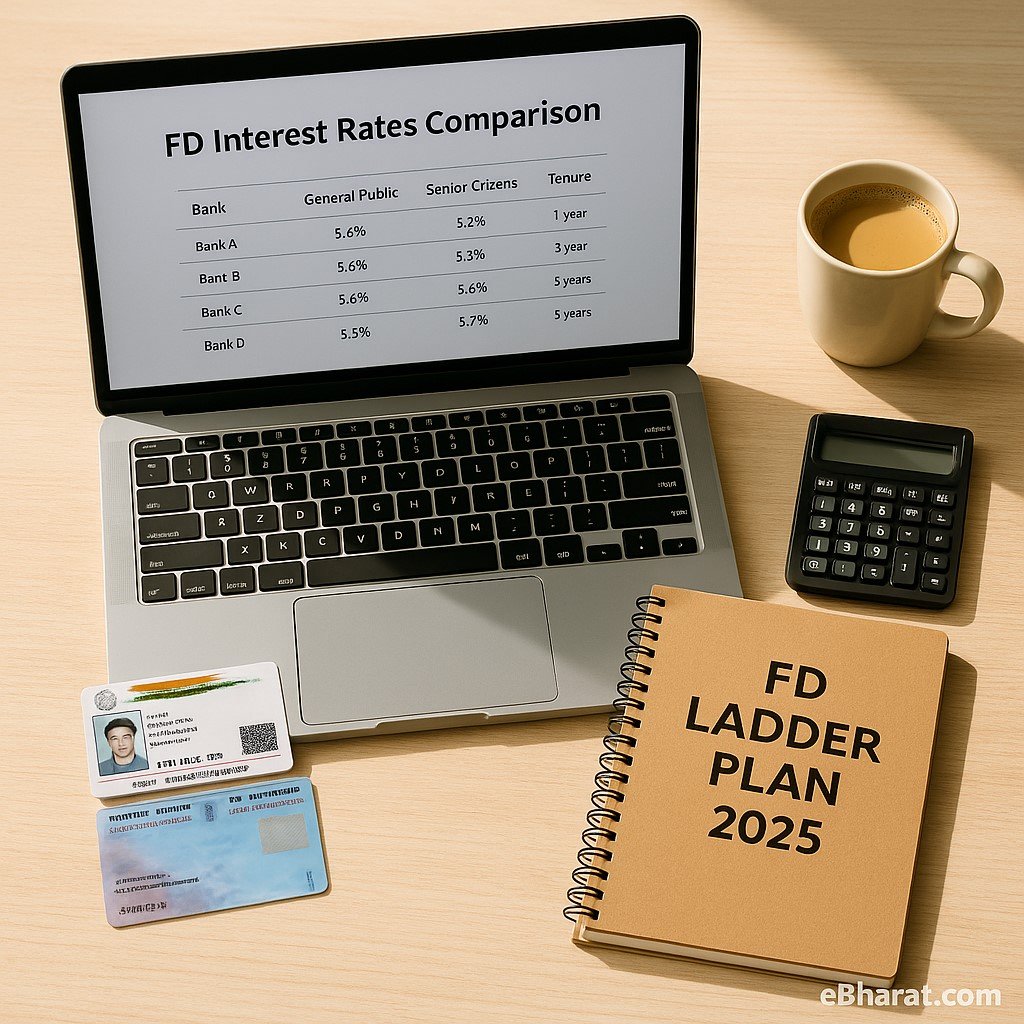 “Highest FD rates in India 2025 with smart FD ladder strategy”