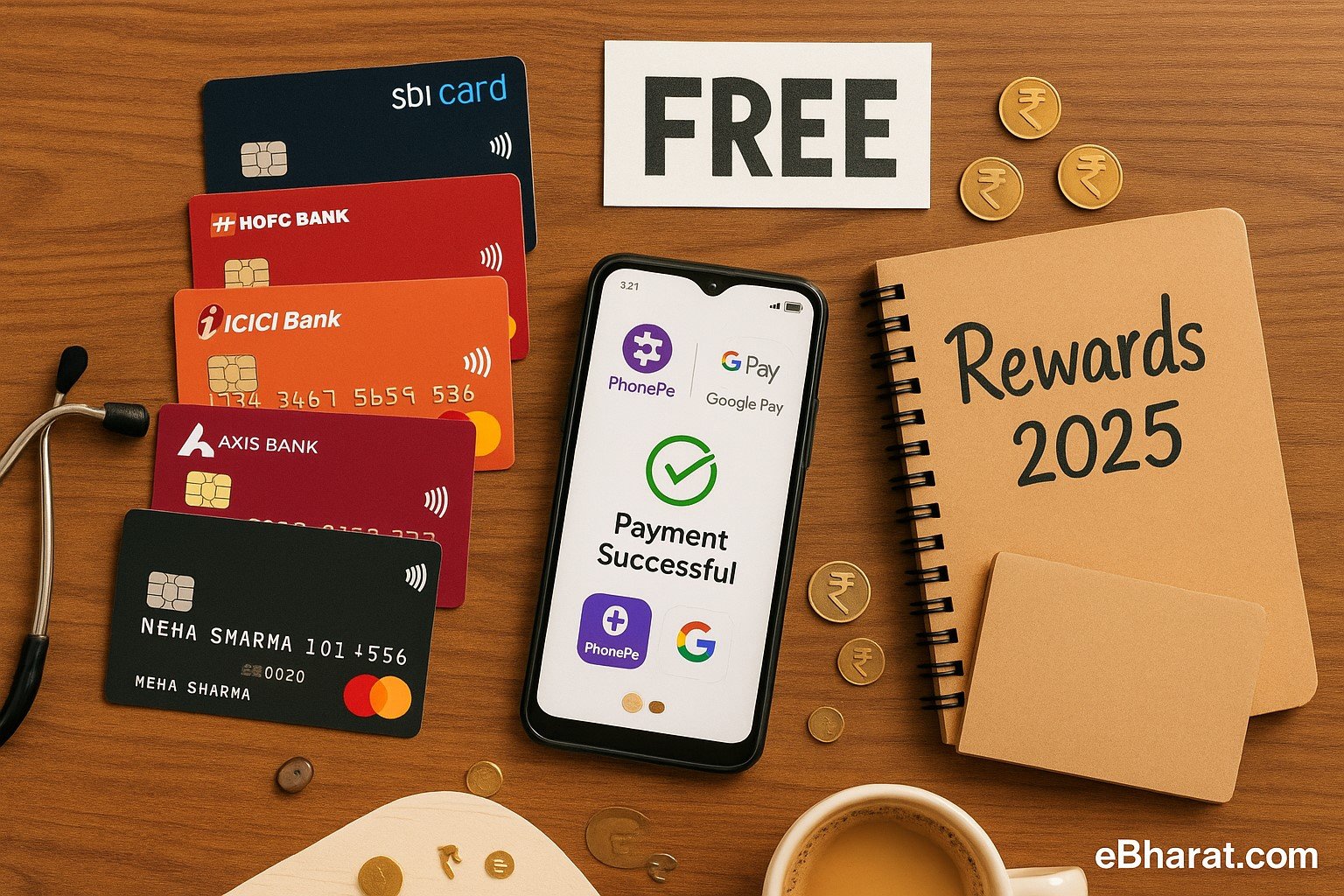 “Best lifetime-free credit cards in India 2025 – rewards, fuel, travel”