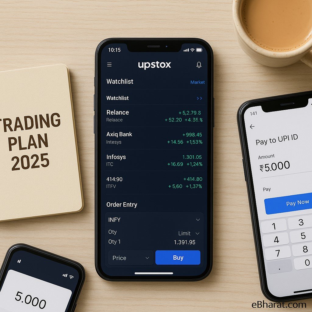 “Upstox Review 2025 – app speed, brokerage, pledge-for-margin explained”