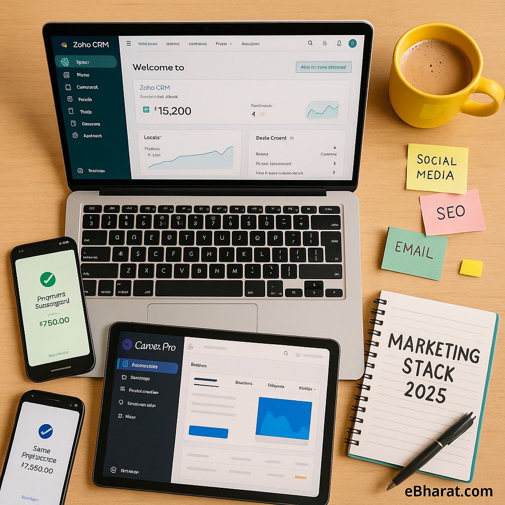 “Best low-cost marketing stack for Indian startups 2025”