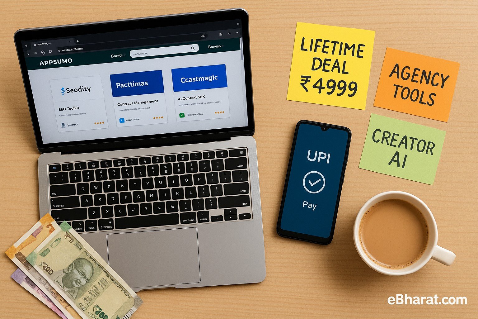 AppSumo India picks 2025 with lifetime deals for agencies & creators.
