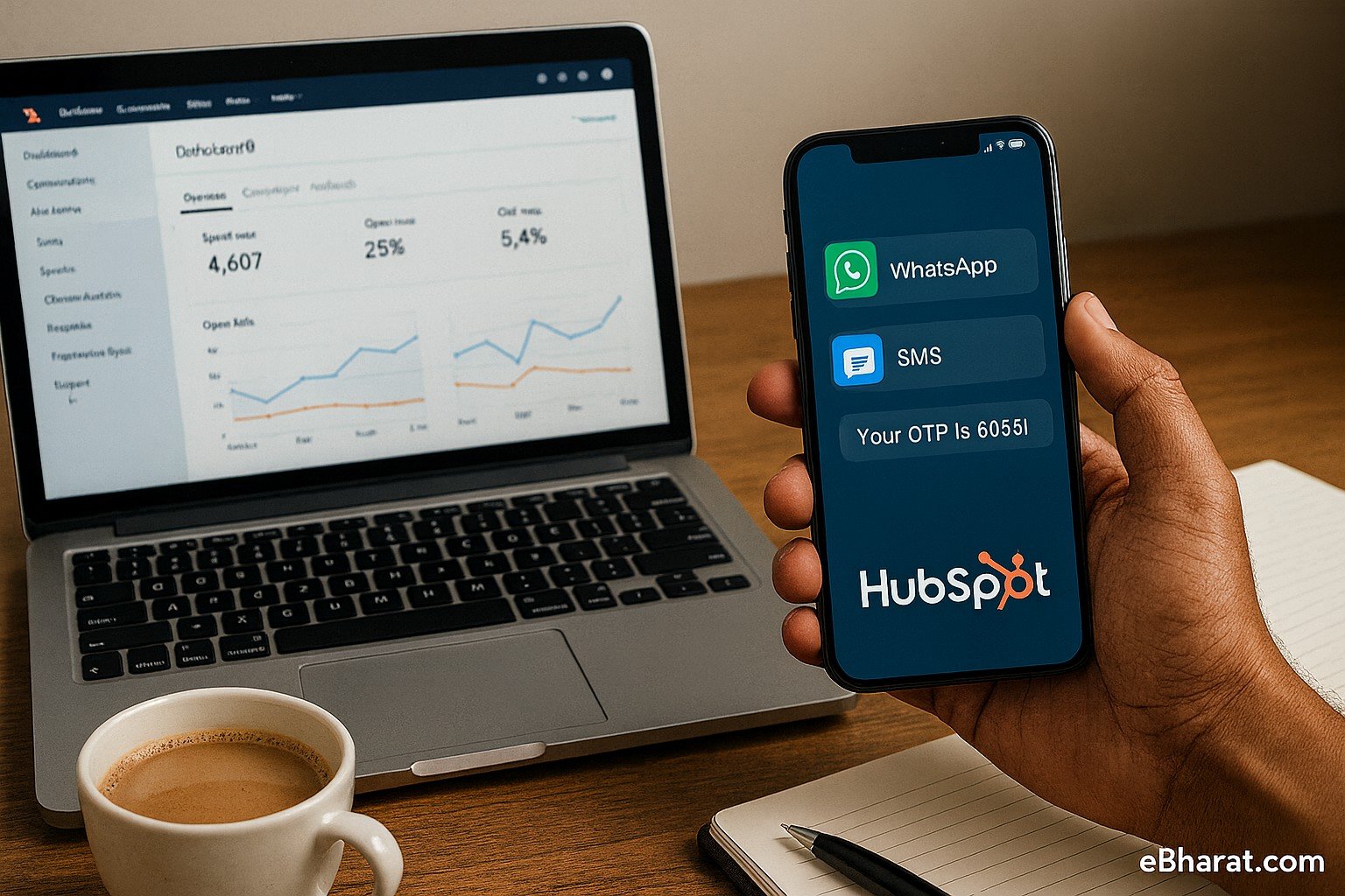 HubSpot email, WhatsApp, and SMS integration for Indian businesses.