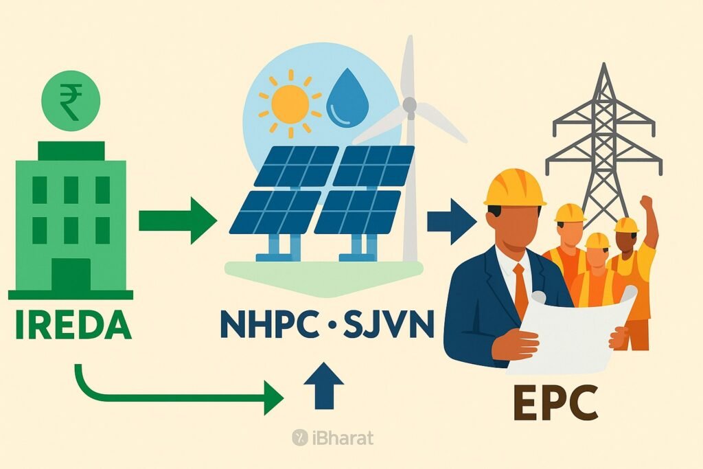 How IREDA’s Pipelines Flow Into NHPC/SJVN Capex