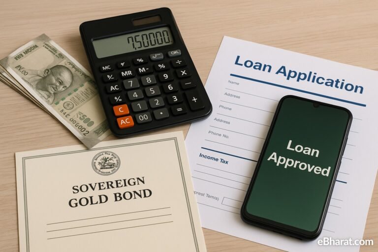 Loan against Sovereign Gold Bonds in India explained with LTV rules.