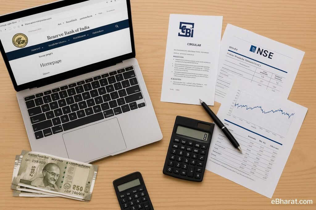 RBI, MOSPI, NSE/BSE, SEBI: Official Sources for Investors