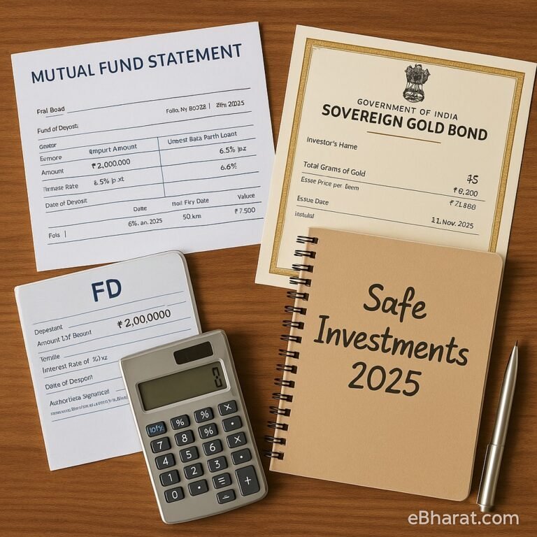 Safer & Traditional Alternatives: FDs, Debt MFs & SGBs