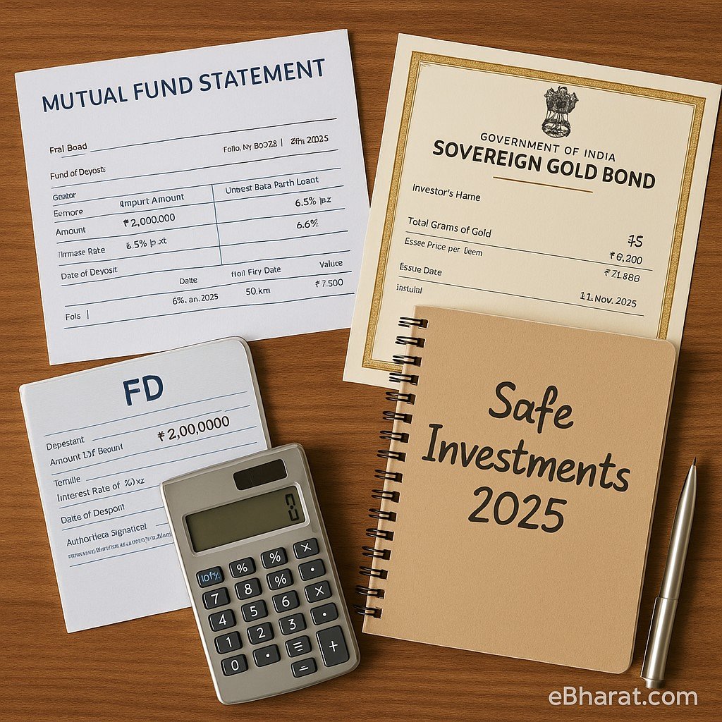 Safer & Traditional Alternatives: FDs, Debt MFs & SGBs