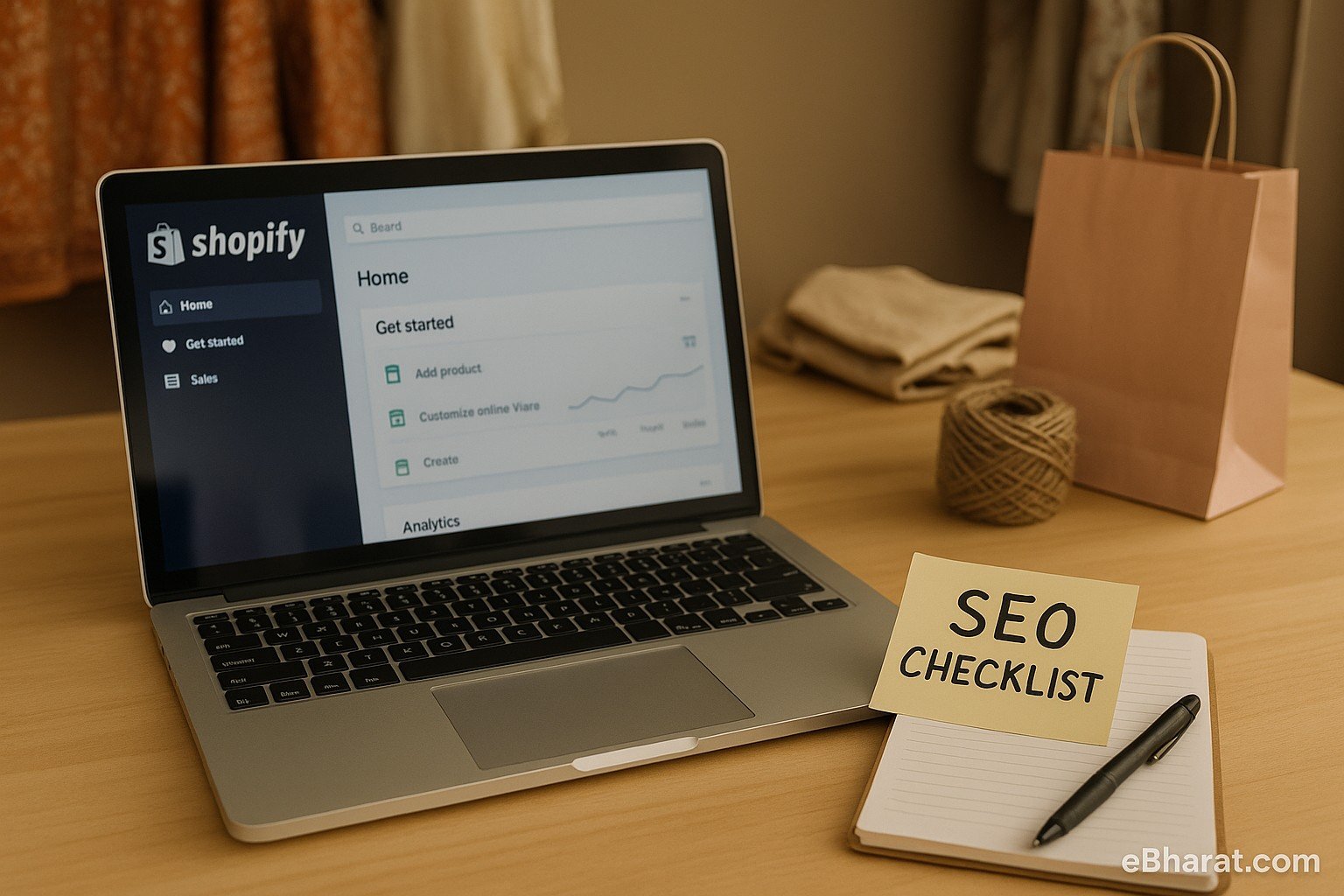 Shopify SEO checklist tools for Indian e-commerce stores.