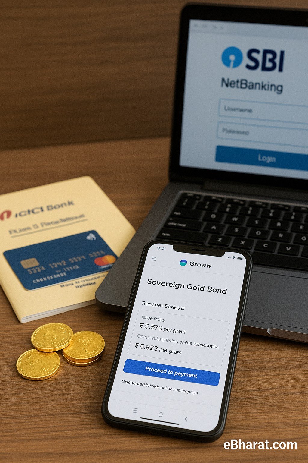 Sovereign Gold Bond Subscription via Broker Apps & Banks