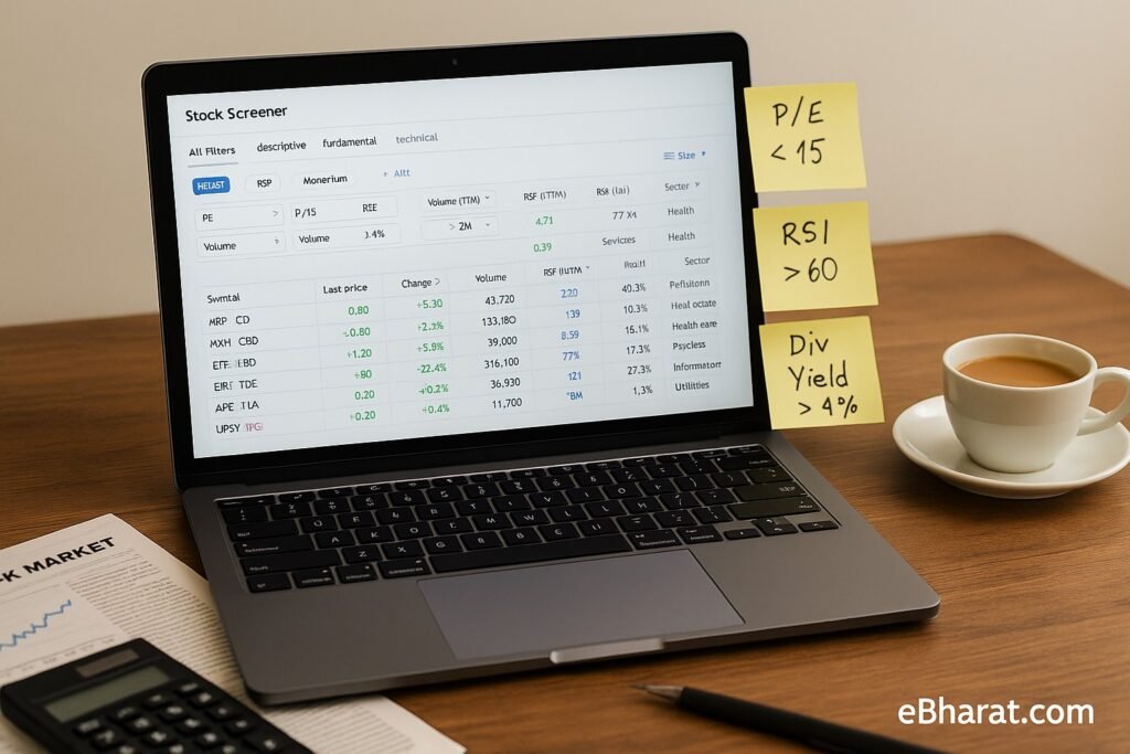 Stock Screeners: How to Build Filters
