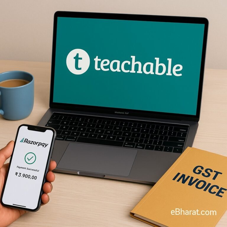 Teachable India Guide: Sell Courses with Razorpay & GST Invoices