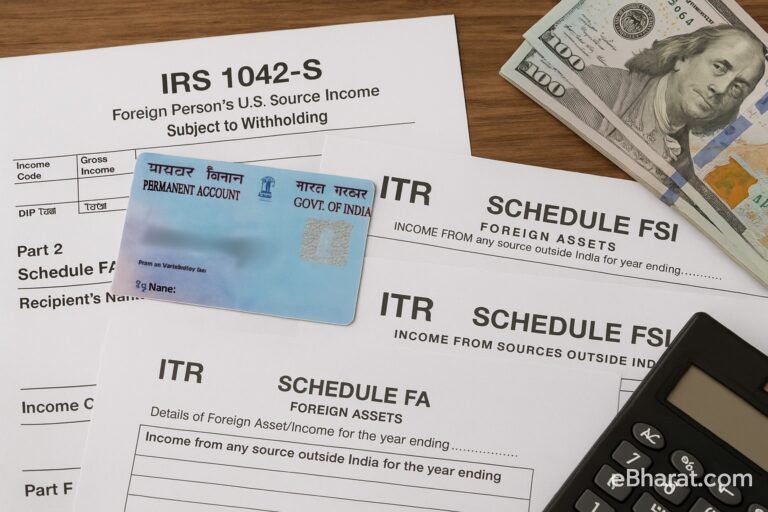 Withholding Tax, DTAA, ITR Schedules FA/FSI