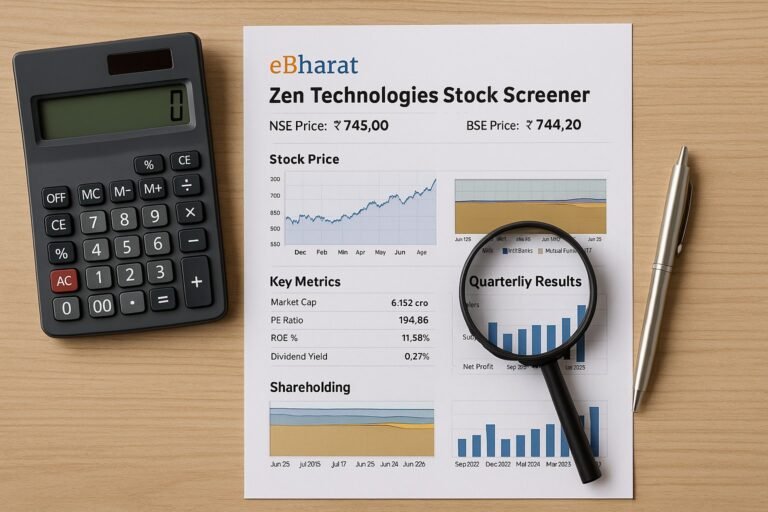 eBharat View: Zen Technologies Ltd