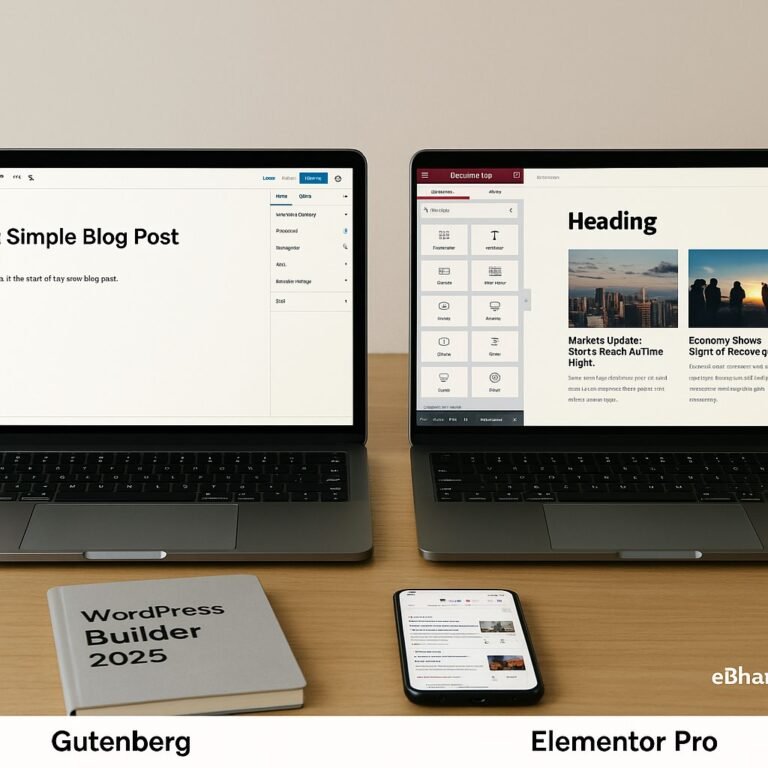 Elementor vs Gutenberg: Speed and Flexibility for WordPress Users