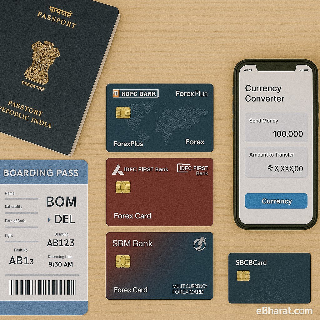 “Best forex cards in India 2025 – HDFC, Axis, IDFC, SBM comparison”