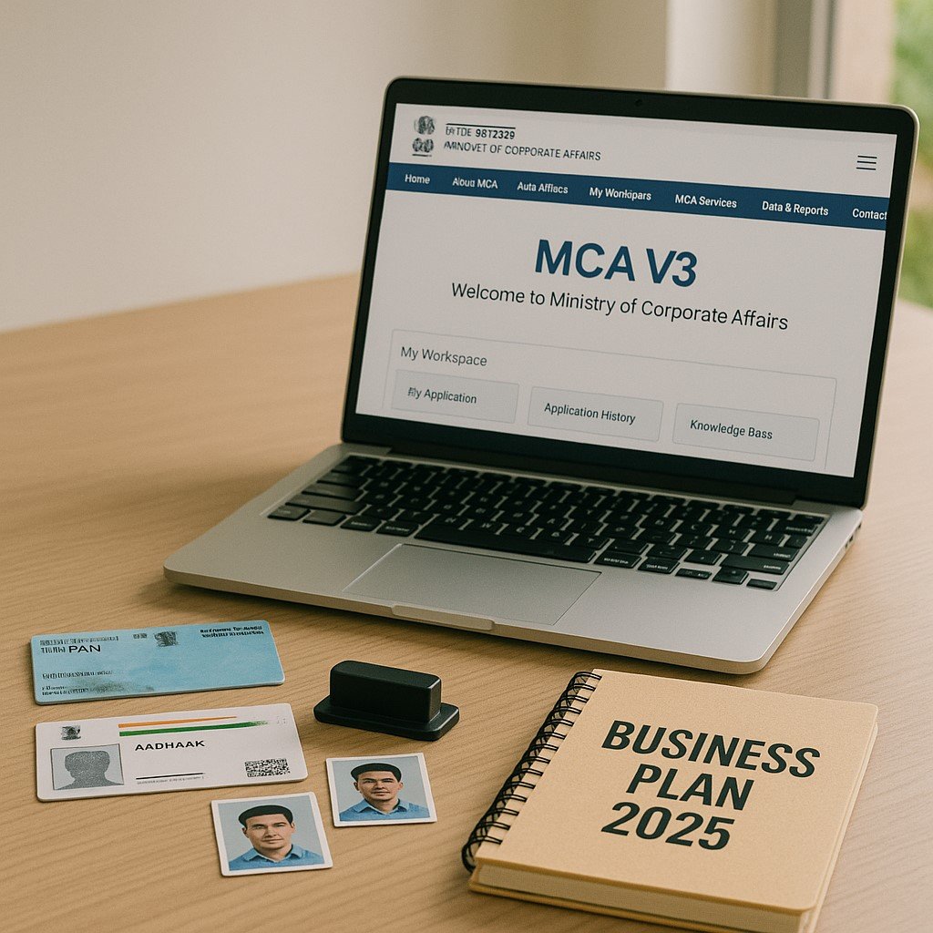 “Company registration online in India 2025 – Pvt Ltd, LLP, OPC”