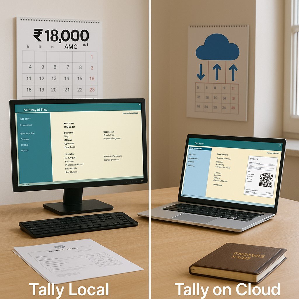 Tally on Cloud vs Local: Costs, Speed & Data Safety