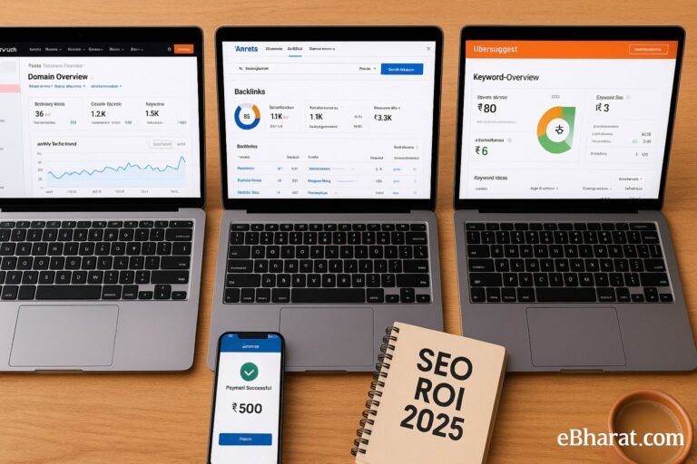 SEMrush vs Ahrefs vs Ubersuggest (India): Which Tool Is Worth the Money in 2025?