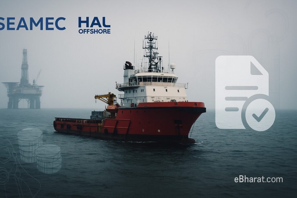 SEAMEC seeks shareholder nod via postal ballot to raise RPT cap with HAL Offshore for vessel charter/diving services