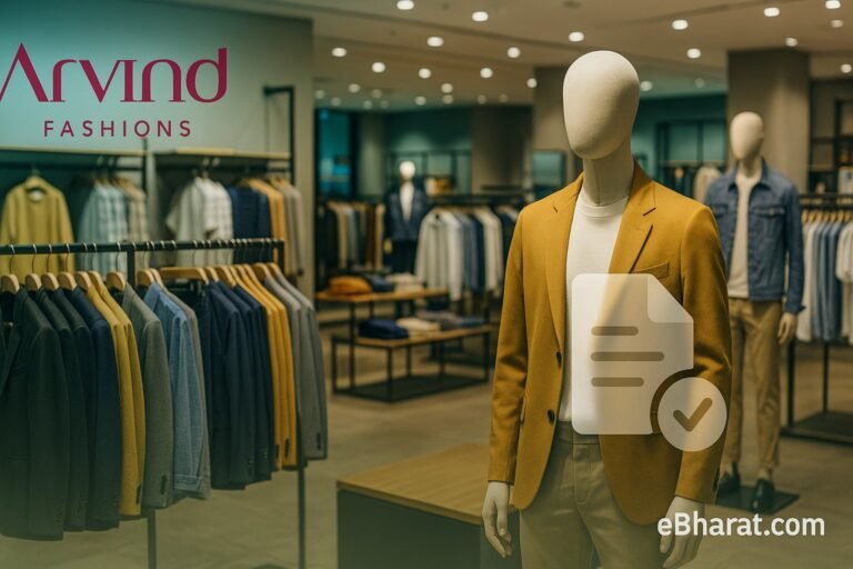 Arvind Fashions ने ‘जनरल अपडेट’ दाख़िल किया