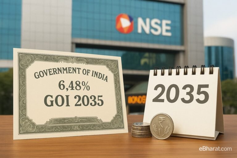 6.48% GOI 2035 Bond Admitted to NSE Capital Market Segment from Today