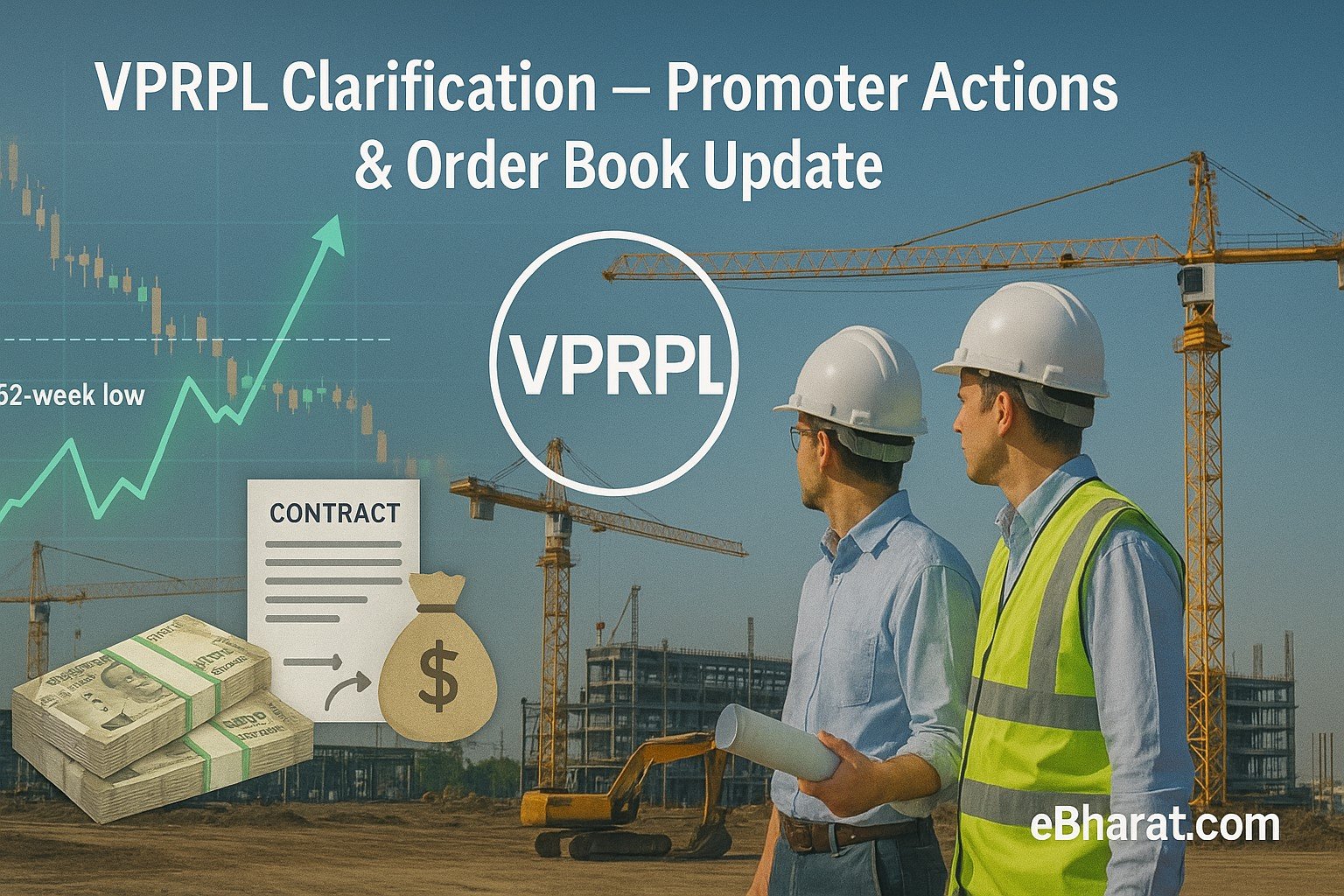 “VPRPL clarifies promoter equity sale and pledge with ₹5,125 crore order book.”