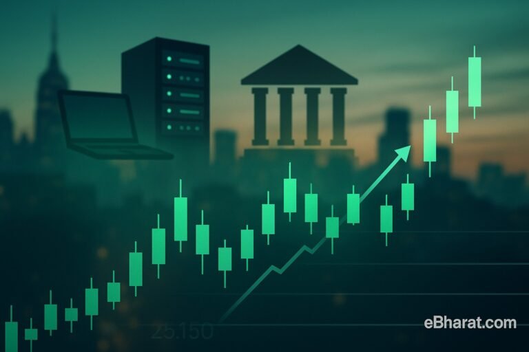 IT stocks lead gains ahead of results; banks see profit-booking