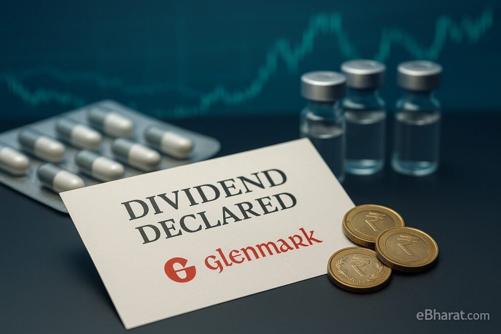 Glenmark Declares Interim Dividend of ₹2.50/Share; Ex-Date Oct 3